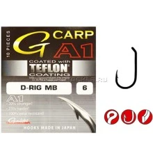 Крючки карповые Gamakatsu A-1 G-Carp D-Ring